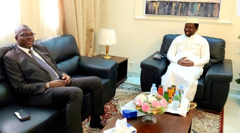 Le vol Précurseur a présenté ses civilités à SEM Soumaila Bamba, Consul Général de Côte d’Ivoire à Djeddah