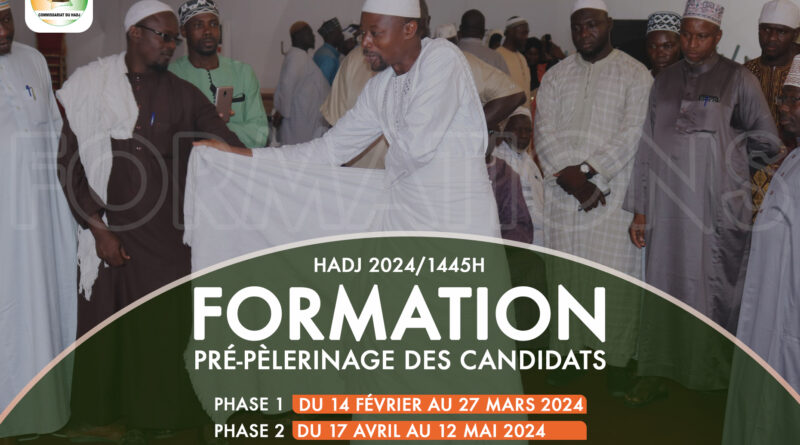 Hadj 2024/1445H : Après la phase d’inscription, place à la formation des candidats au hadj