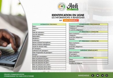 Hadj 2027 : Le Commissariat dévoile un aperçu du formulaire d’identification en ligne Hadj 2027 : Le Commissariat dévoile un aperçu du formulaire d’identification en ligne
